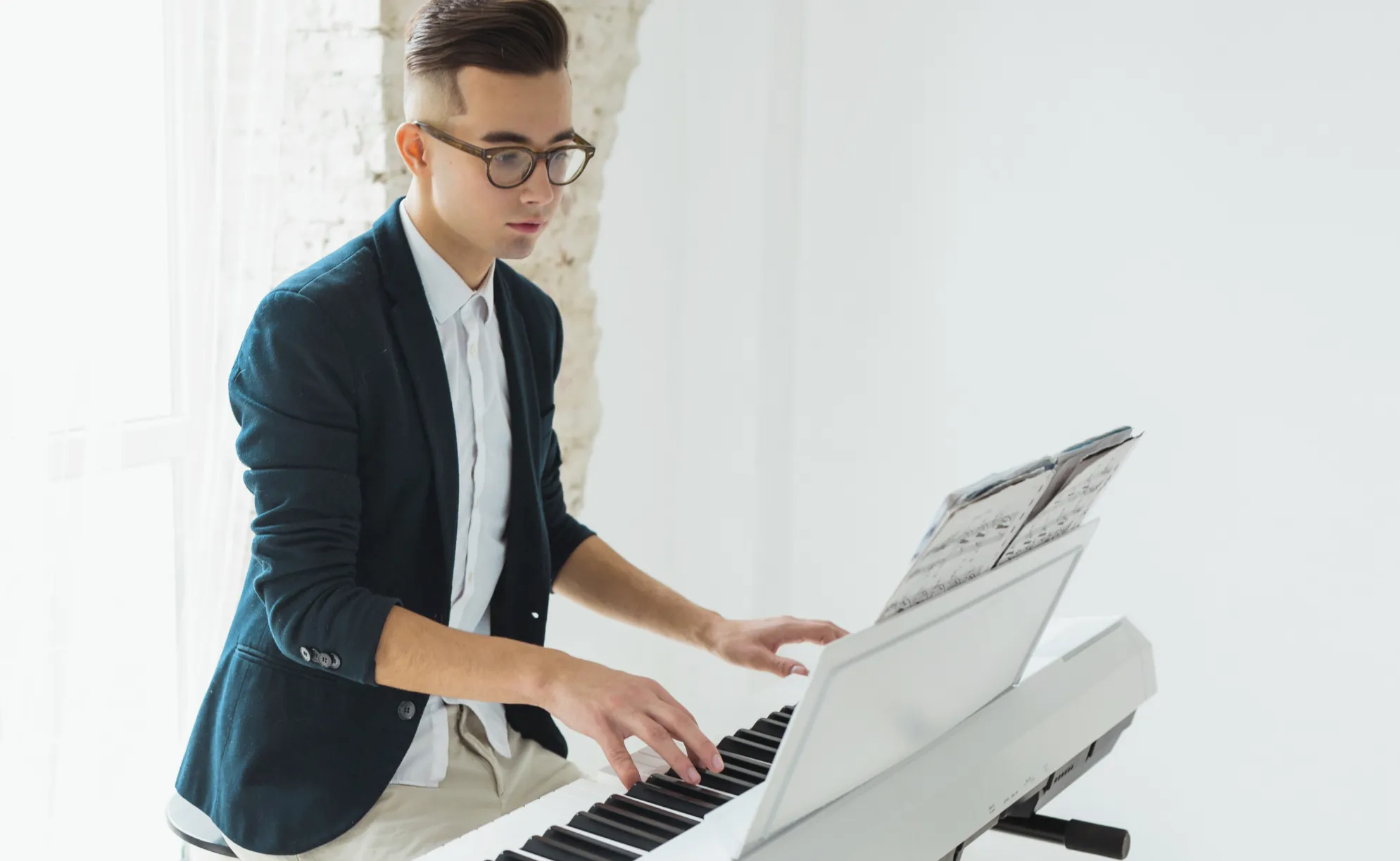 Music licensing and rights management illustration showing legal protection for artists